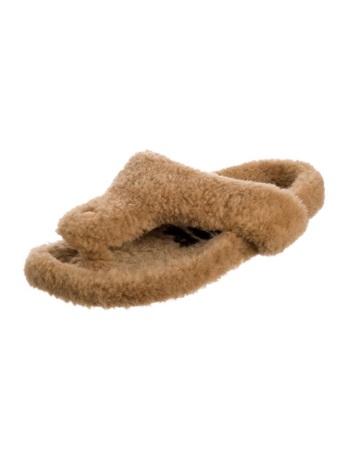 Loewe Shearling Slides