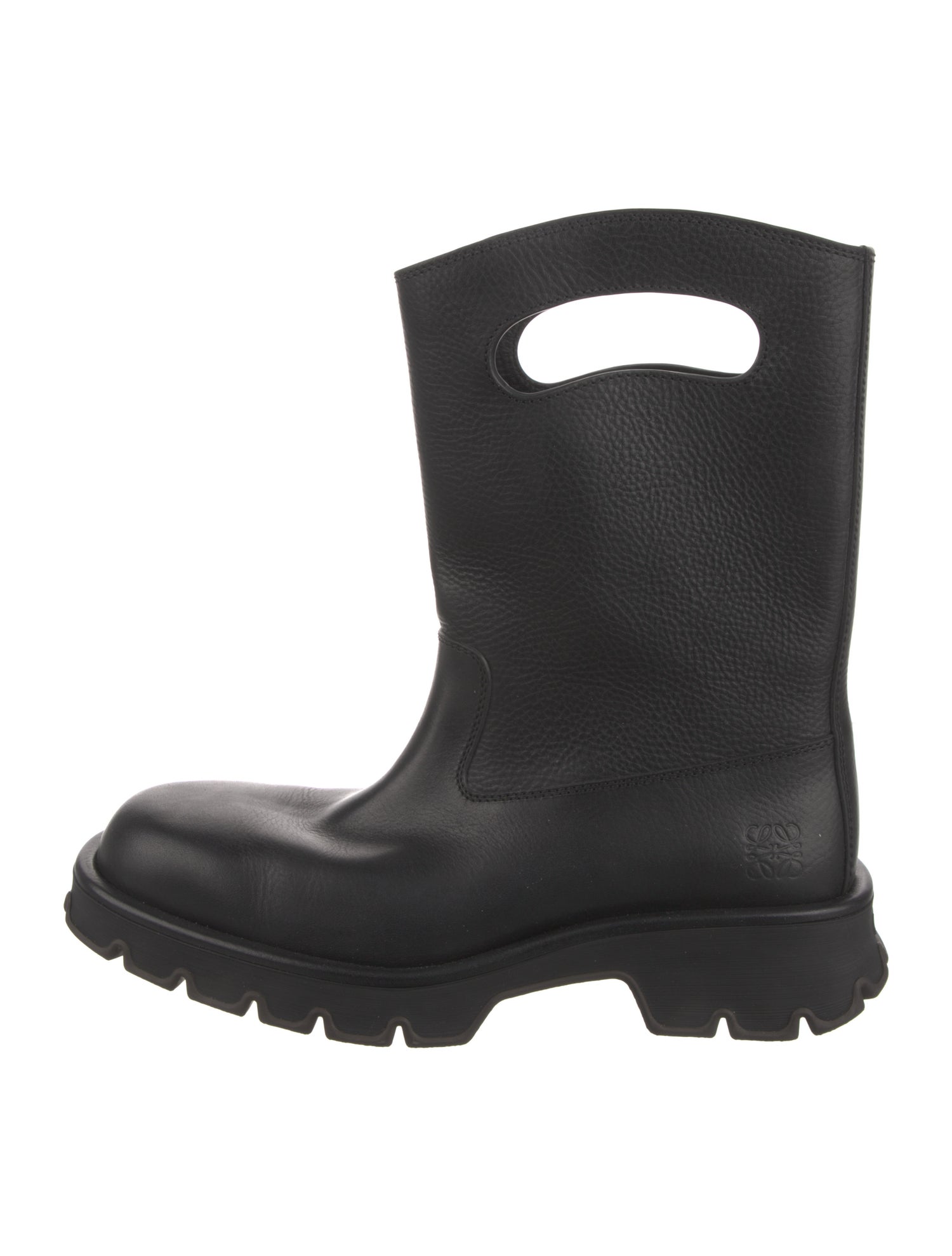Loewe Leather Rain Boots
