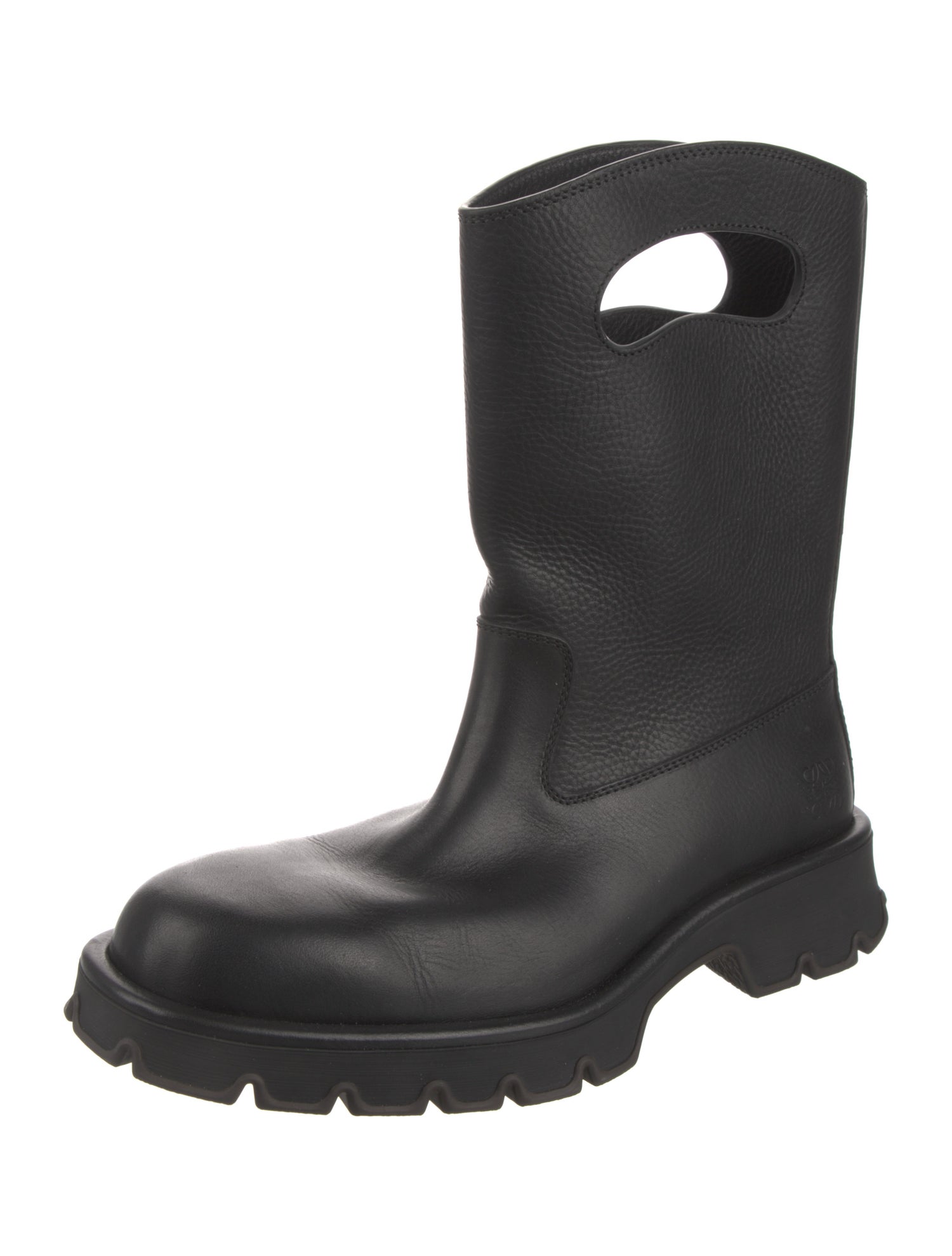 Loewe Leather Rain Boots