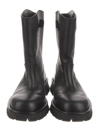 Loewe Leather Rain Boots