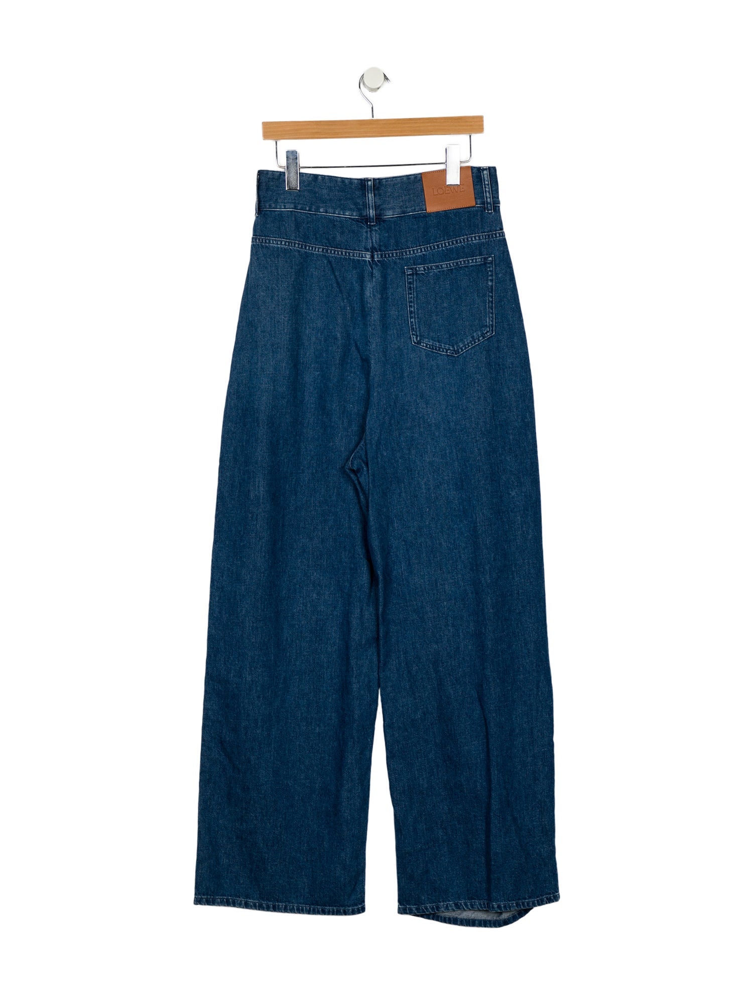 Loewe High-Rise Wide Leg Jeans