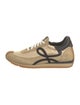 Loewe Suede Colorblock Pattern Sneakers