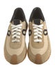 Loewe Suede Colorblock Pattern Sneakers