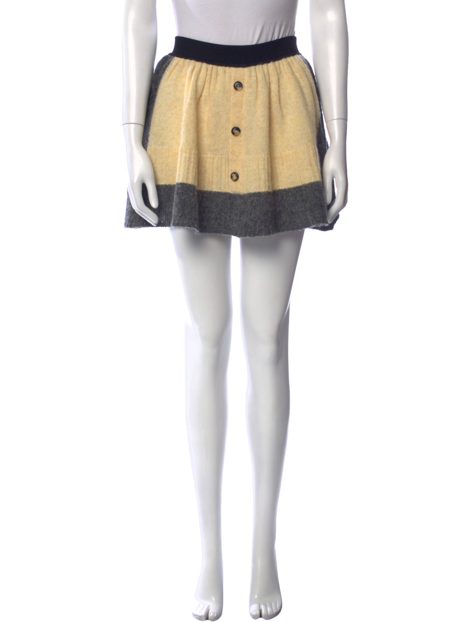 Loewe Wool Mini Skirt