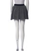 Loewe Wool Mini Skirt