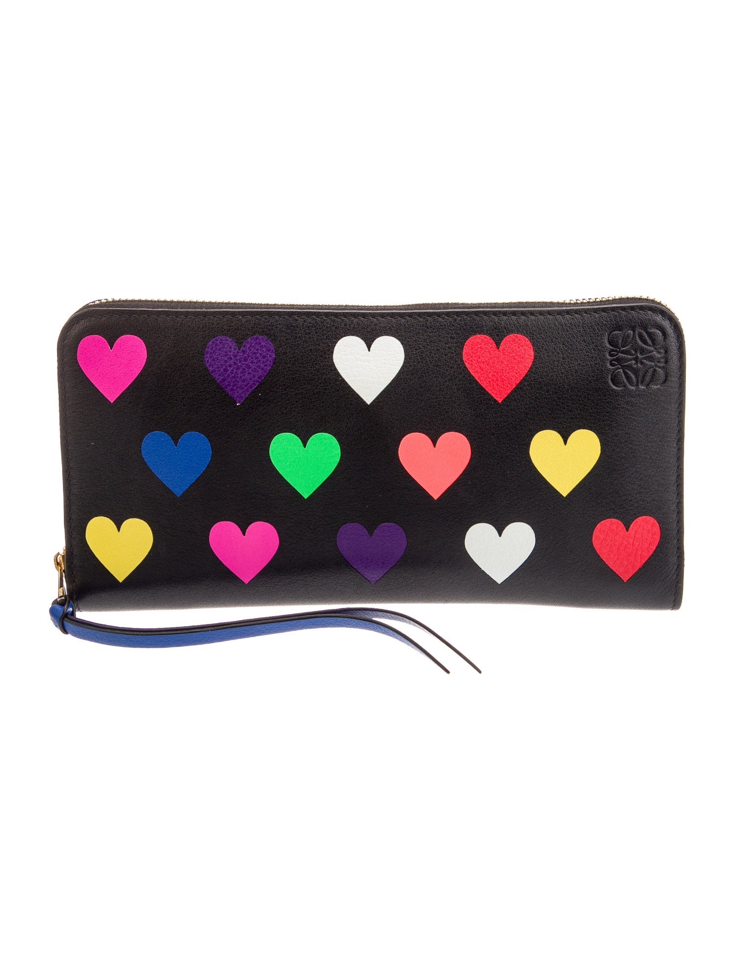 Loewe Hearts Leather Continental Wallet