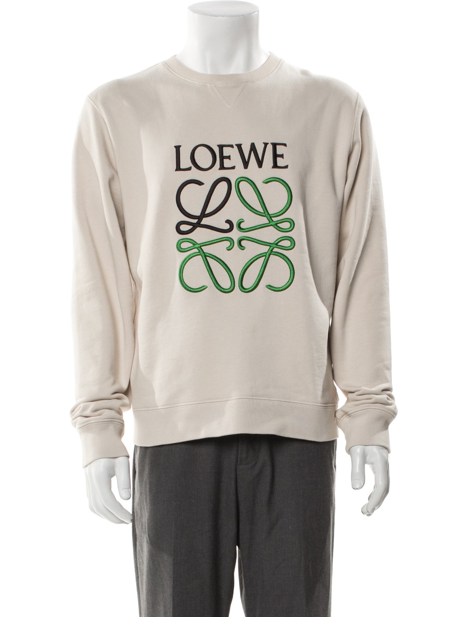 Loewe Graphic Print Crew Neck Sweatshirt