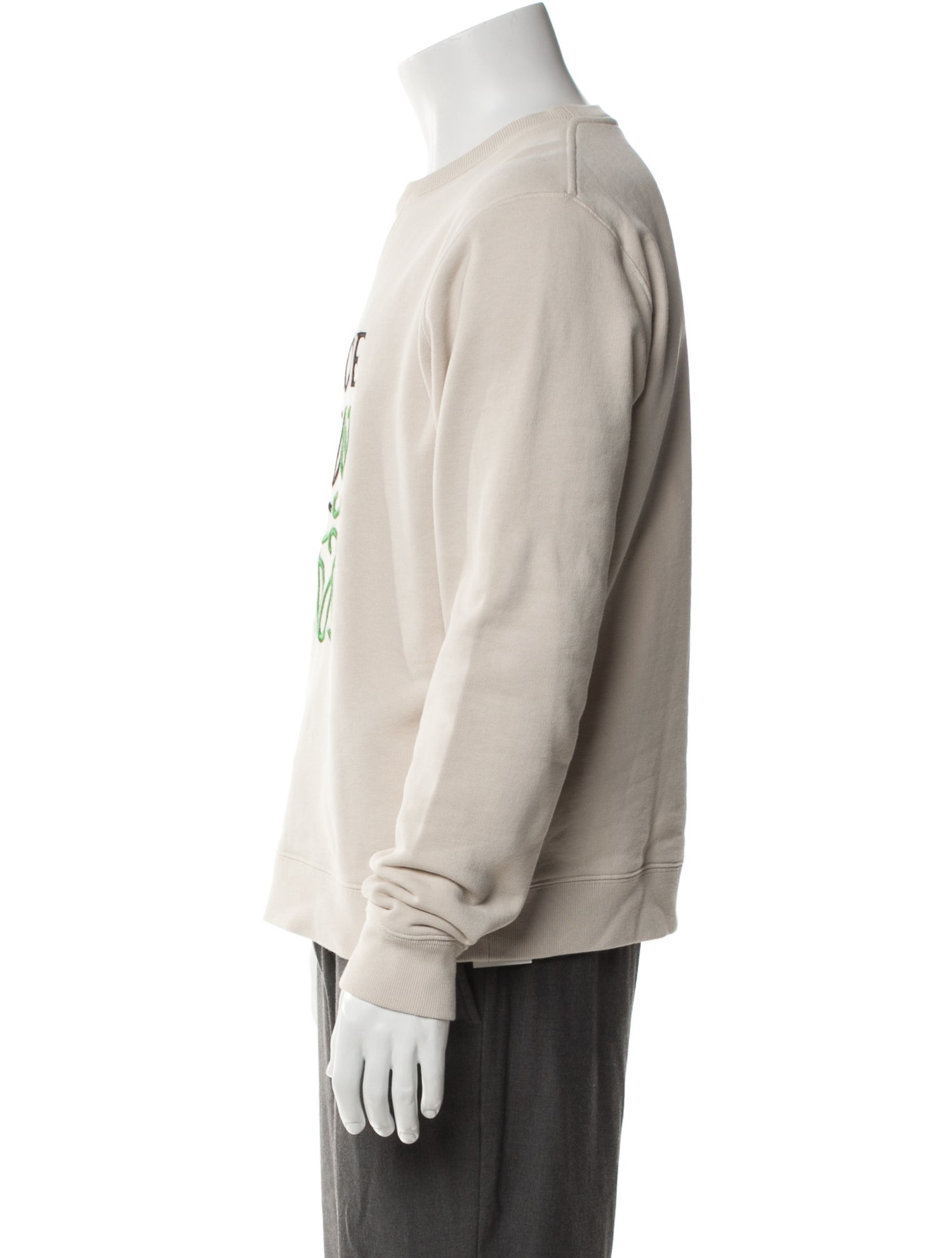 Loewe Graphic Print Crew Neck Sweatshirt