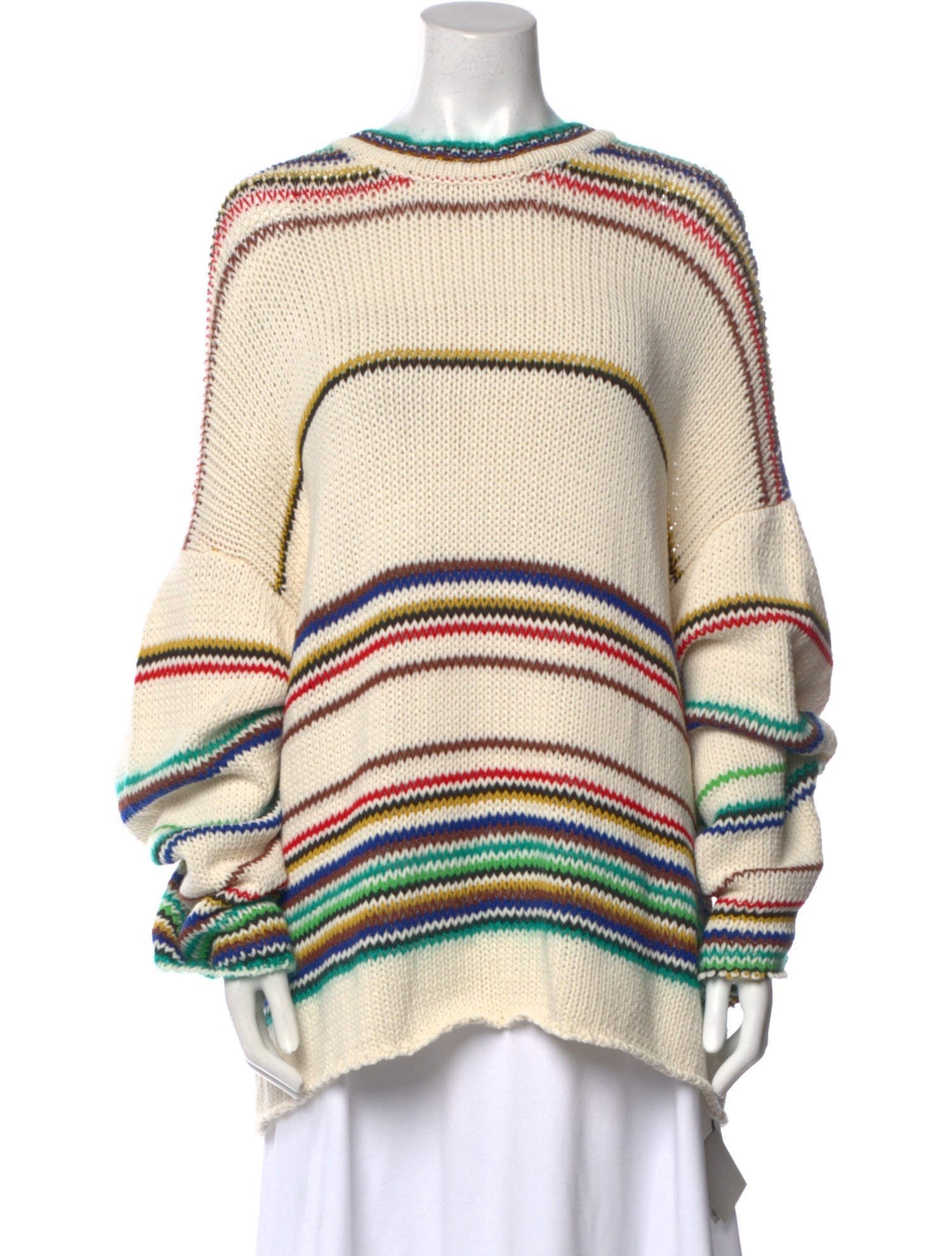 Loewe Striped Crew Neck Sweater