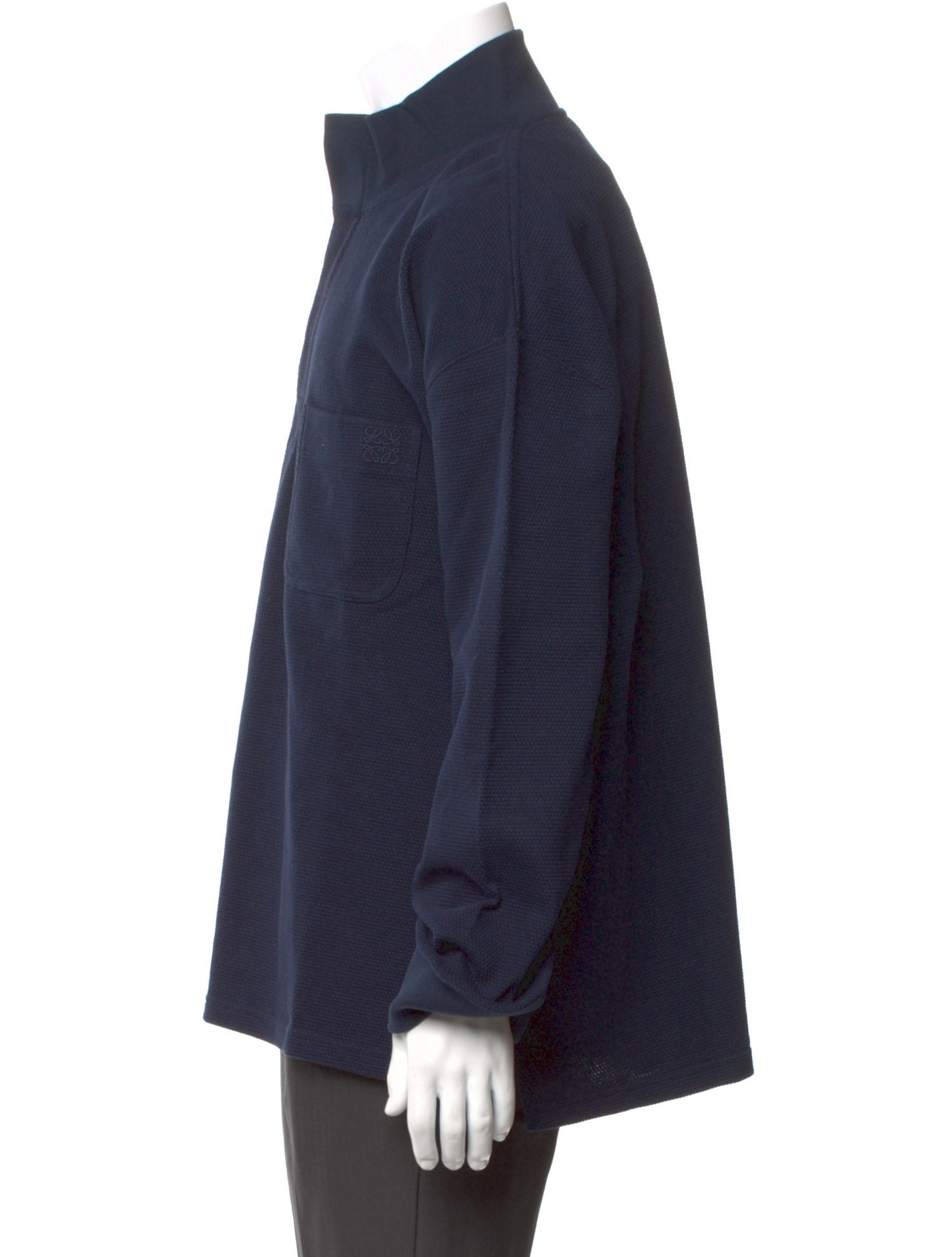 Loewe Turtleneck Long Sleeve Henley w/ Tags