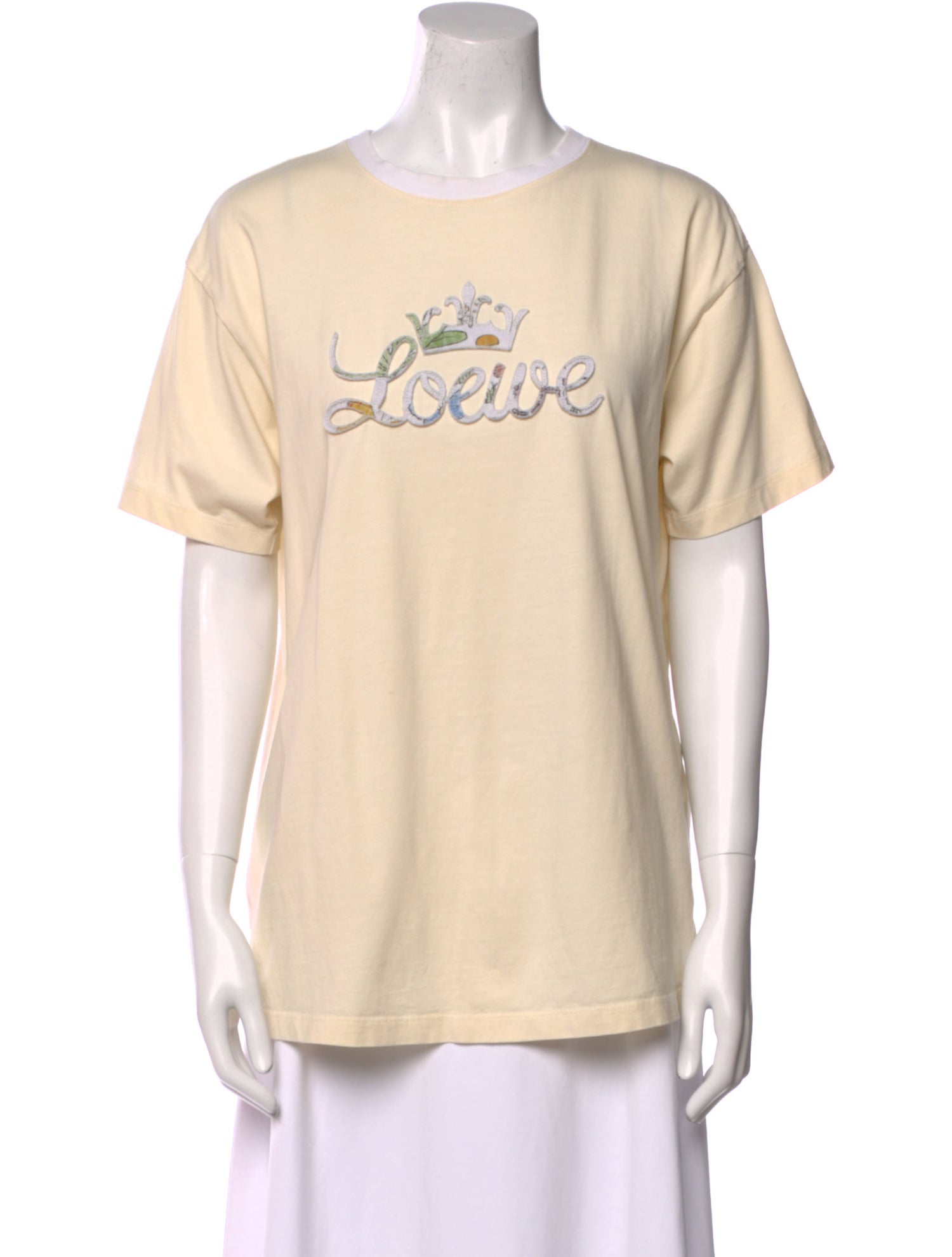 Loewe Graphic Print Crew Neck T-Shirt
