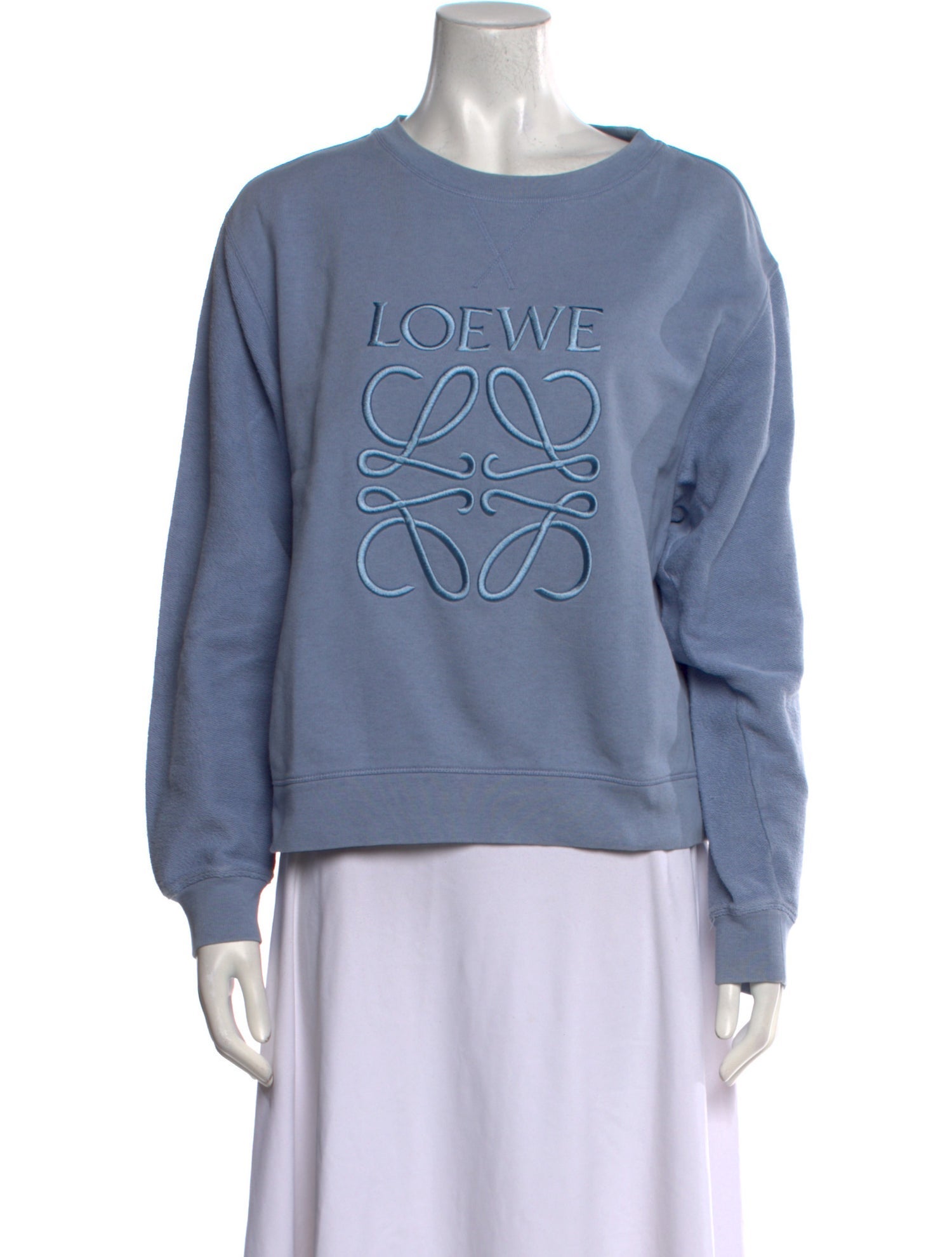 Loewe Graphic Print Crew Neck Sweatshirt