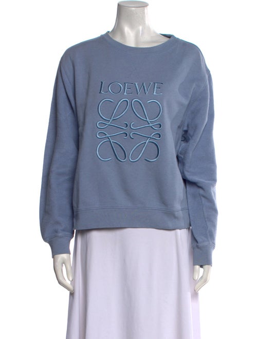 Loewe Graphic Print Crew Neck Sweatshirt