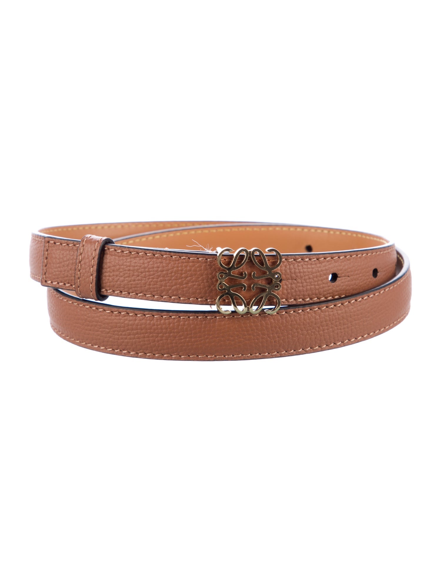 Loewe Skinny Leather Belt
