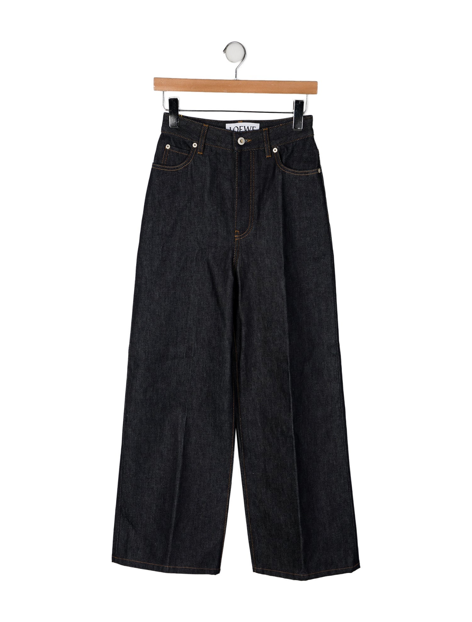 Loewe High-Rise Wide Leg Jeans