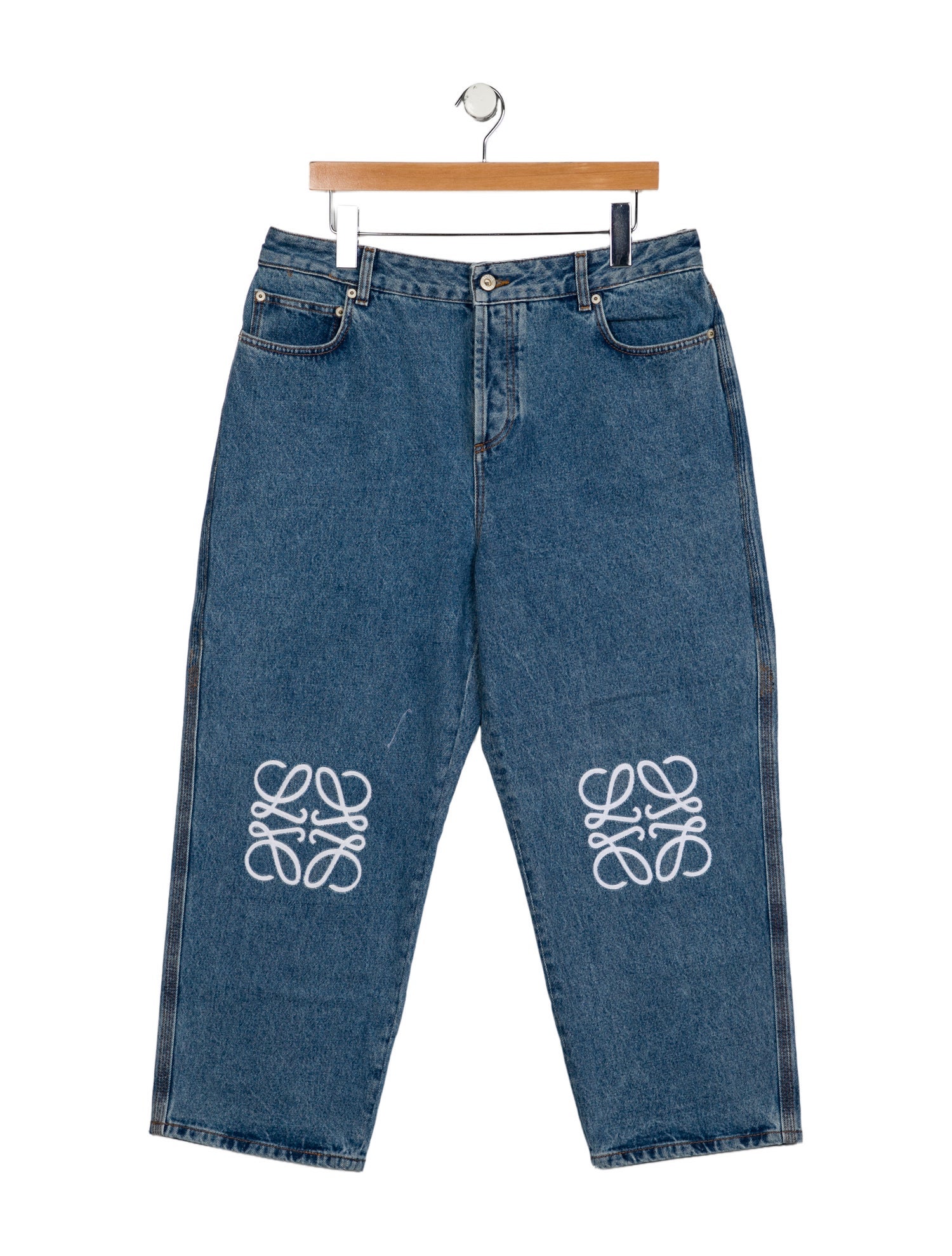 Loewe High-Rise Wide Leg Jeans