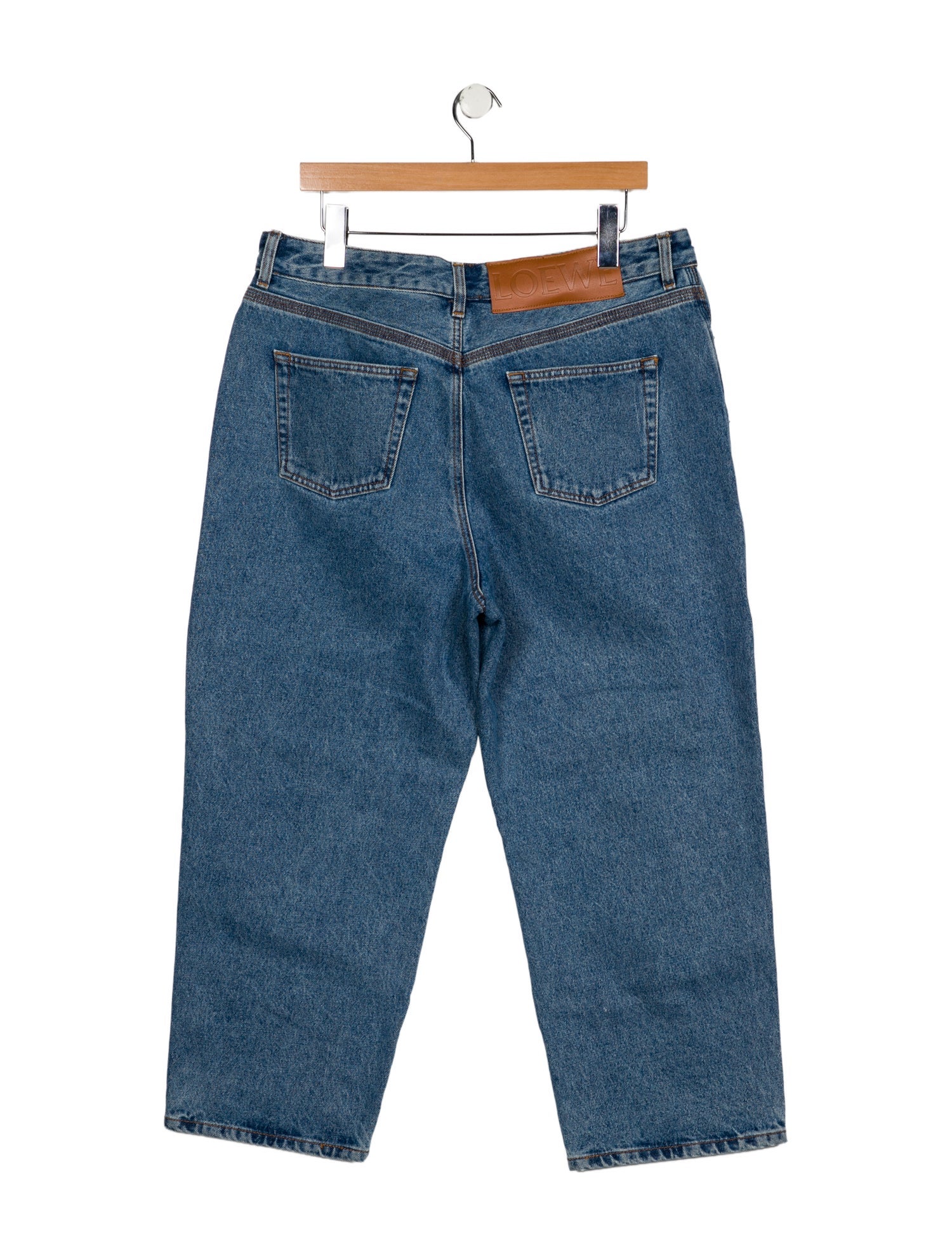 Loewe High-Rise Wide Leg Jeans