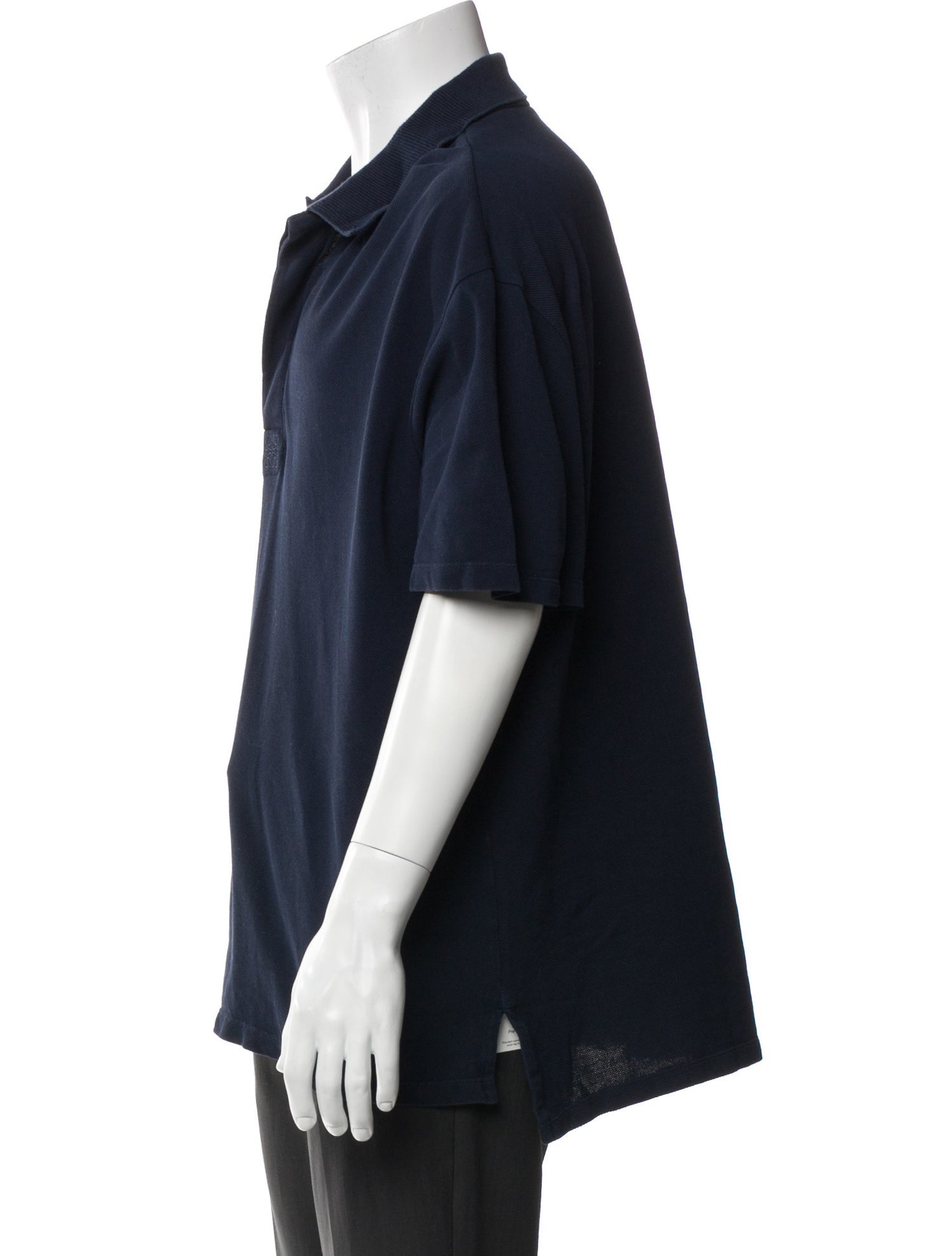 Loewe V-Neck Short Sleeve Polo Shirt