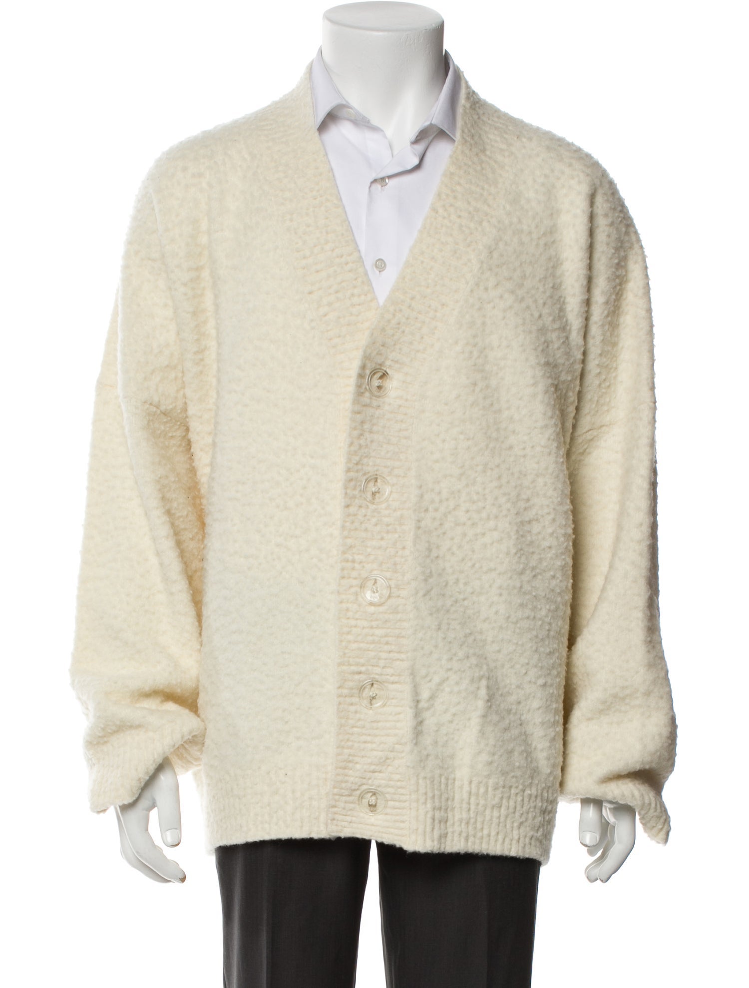 Loewe V-Neck Long Sleeve Cardigan