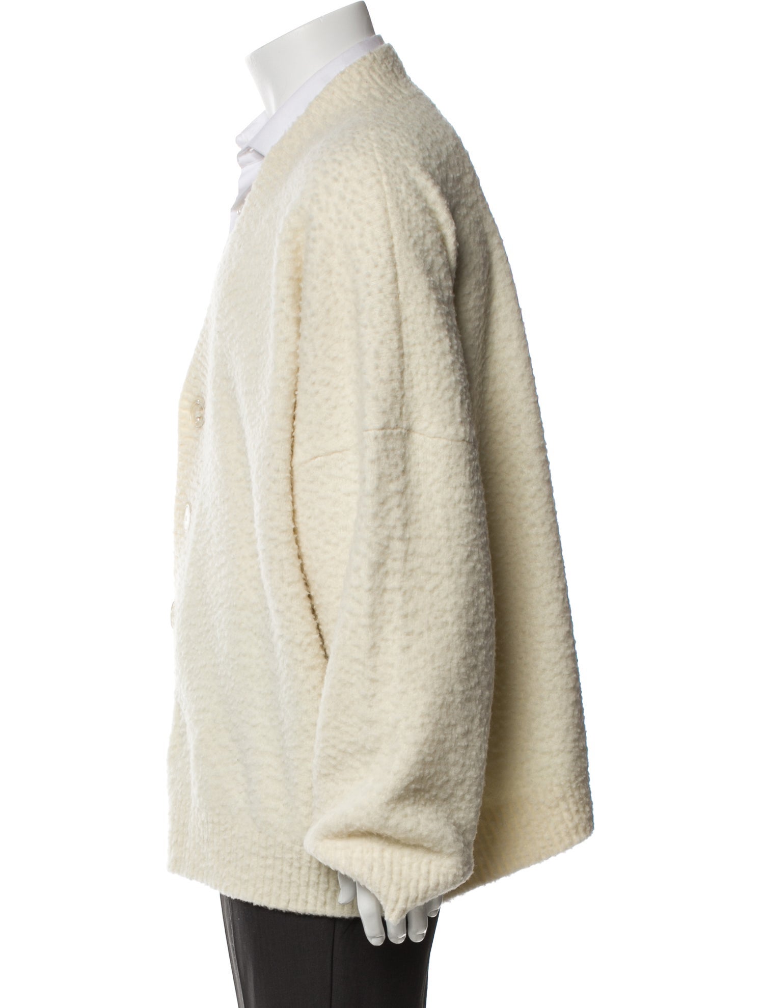 Loewe V-Neck Long Sleeve Cardigan