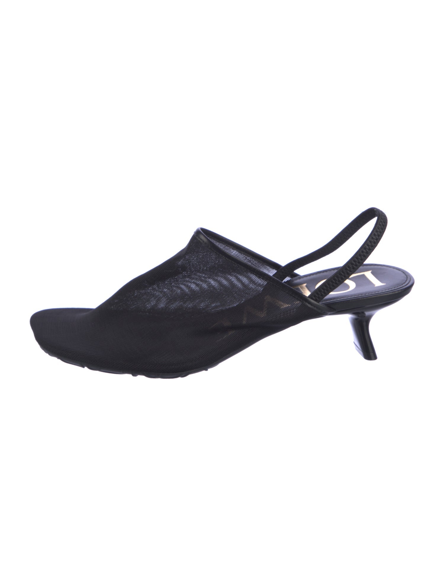 Loewe Mesh Slingback Pumps