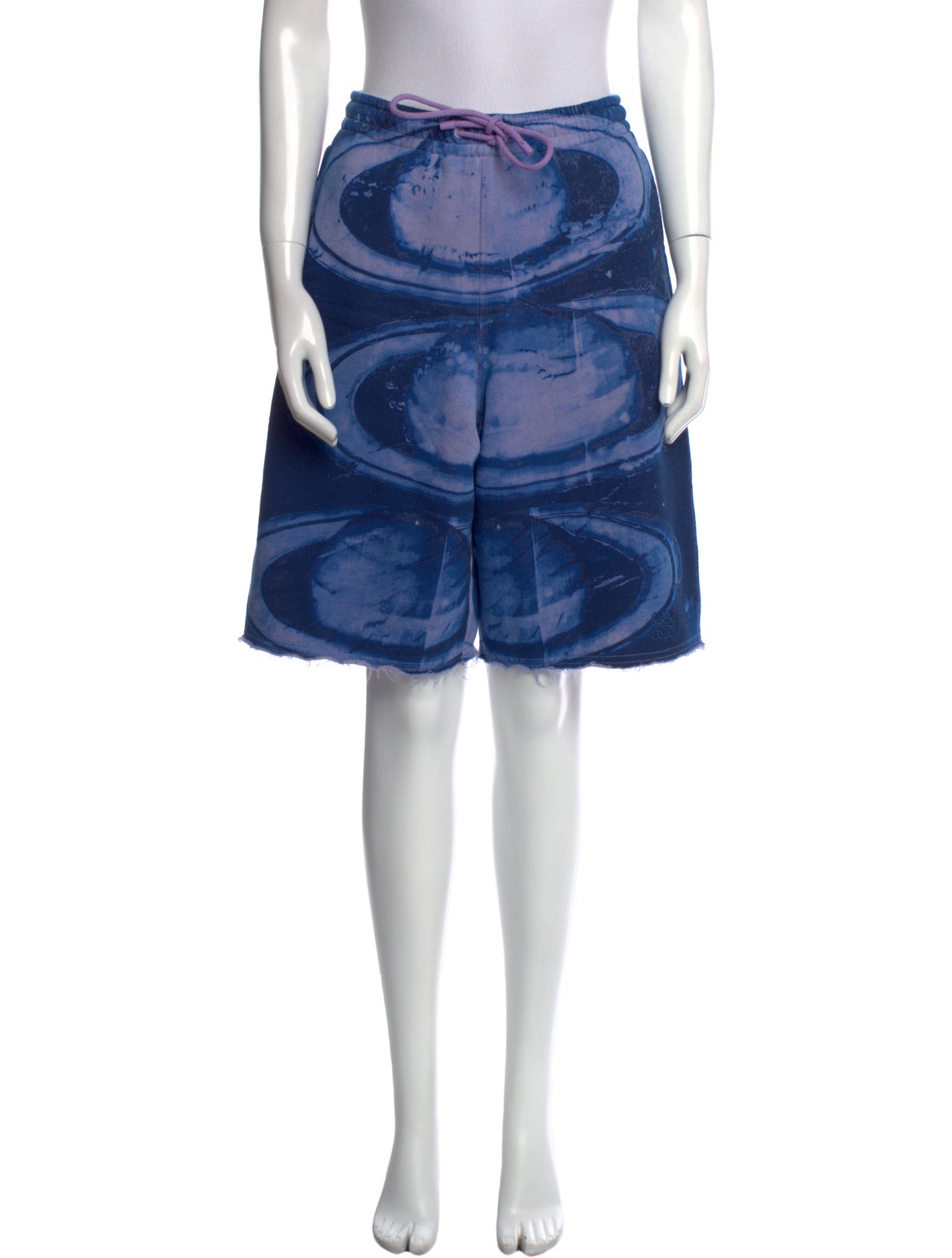 Loewe Printed Knee-Length Shorts