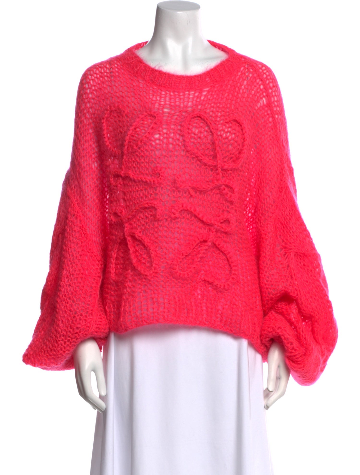 Loewe Mohair Striped Sweater