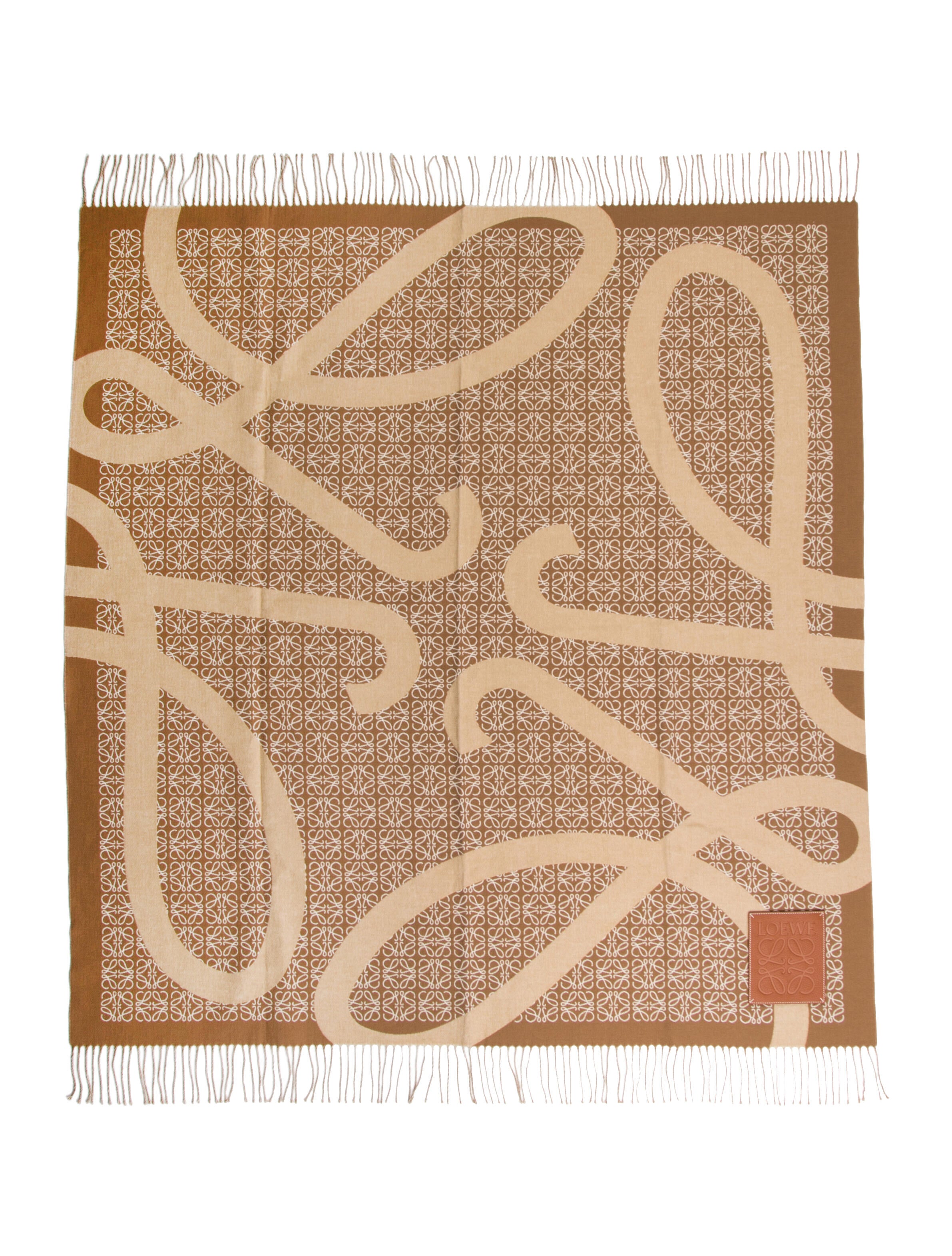 Loewe Wool Throw Blanket