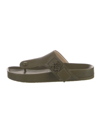 Loewe Leather Slides