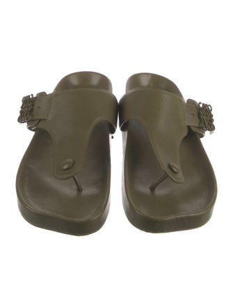 Loewe Leather Slides