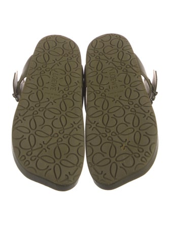 Loewe Leather Slides