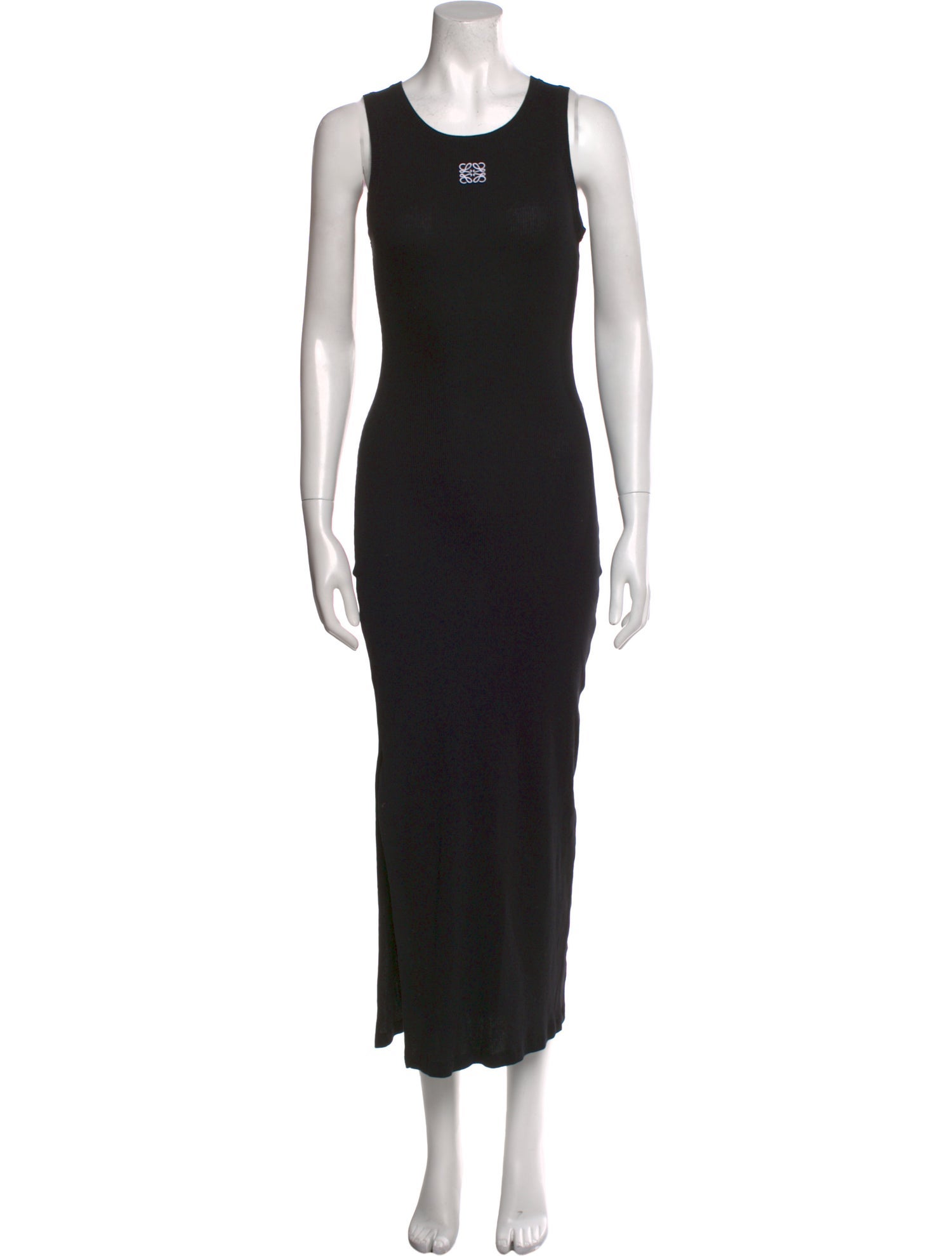 Loewe Scoop Neck Long Dress