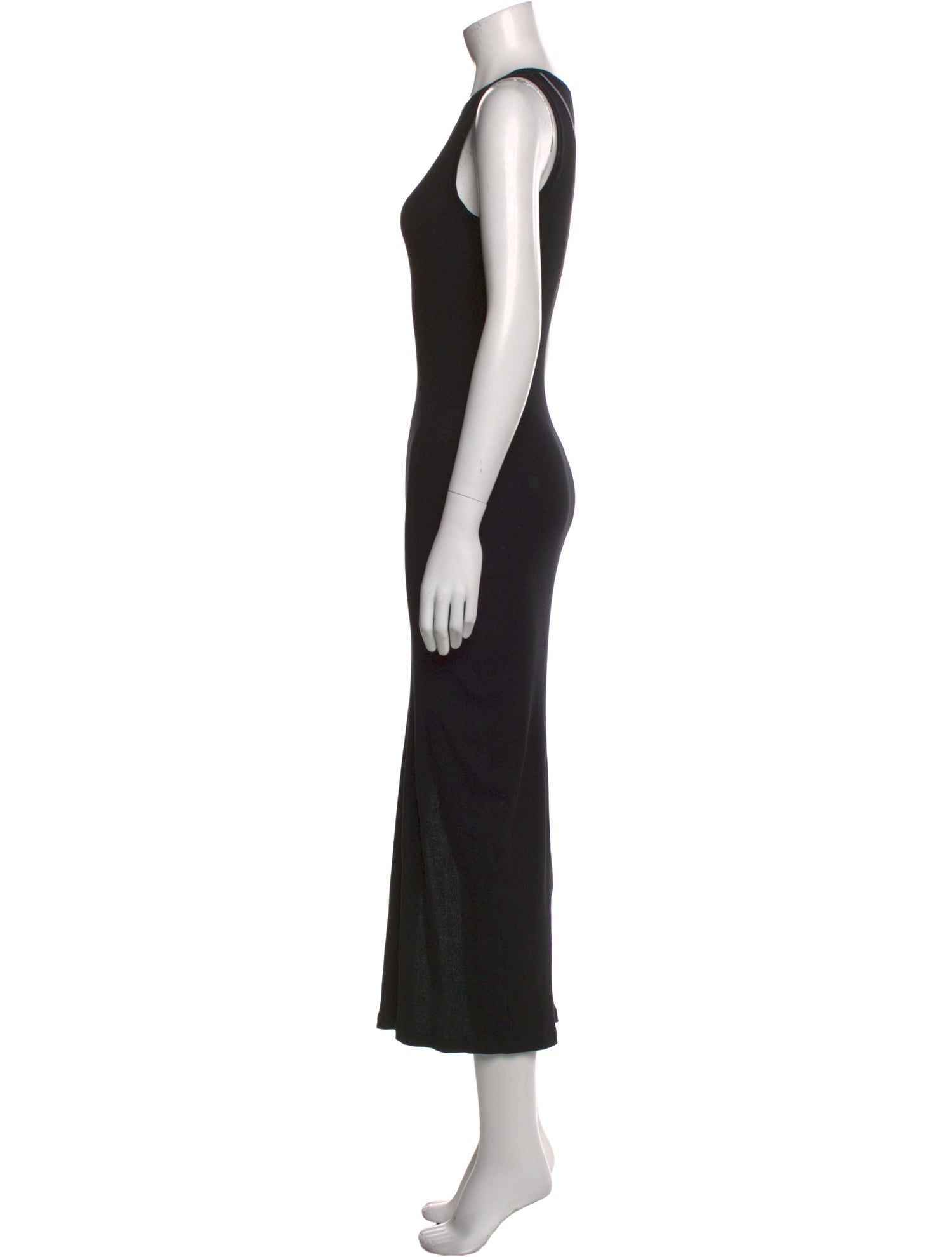 Loewe Scoop Neck Long Dress