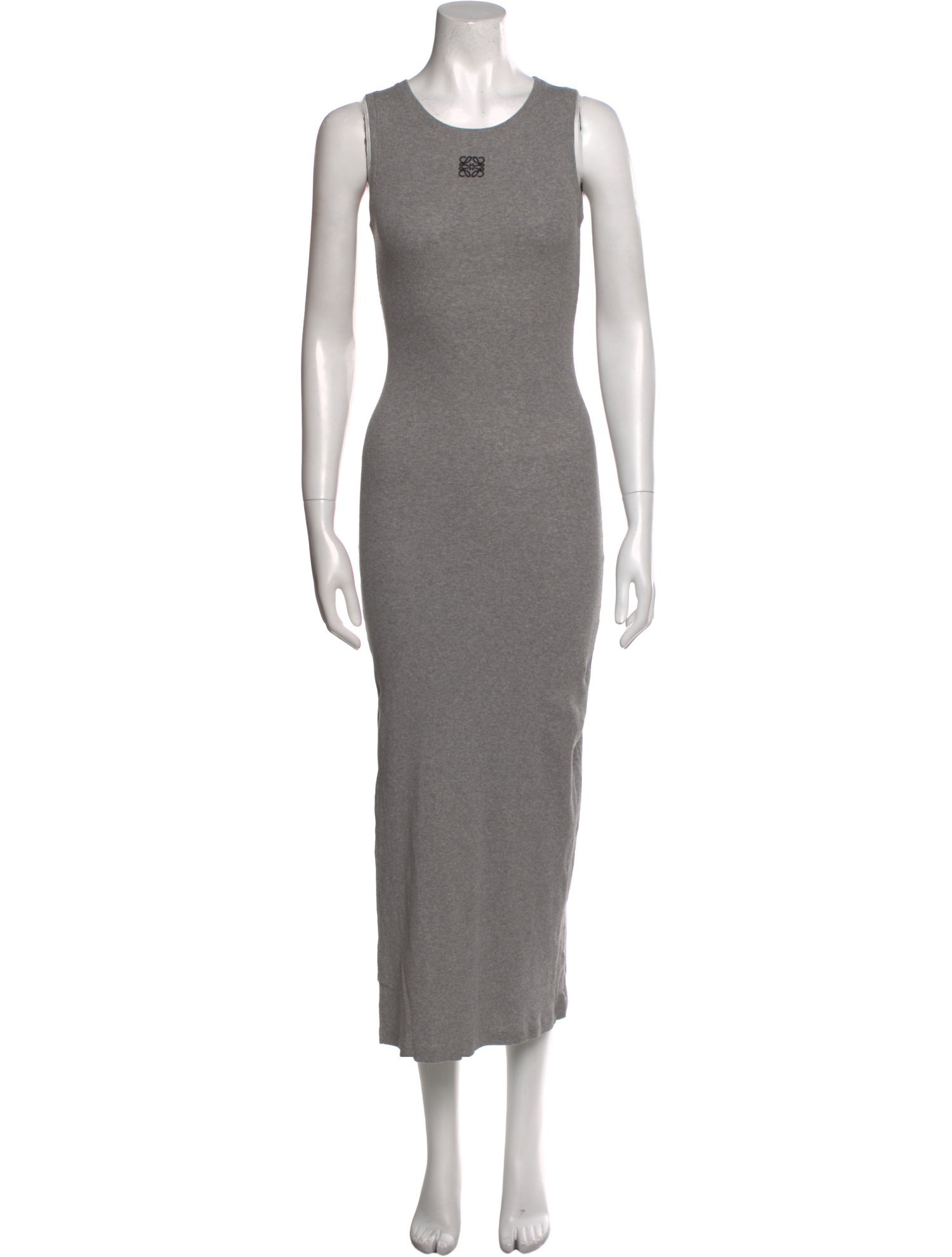 Loewe Scoop Neck Long Dress
