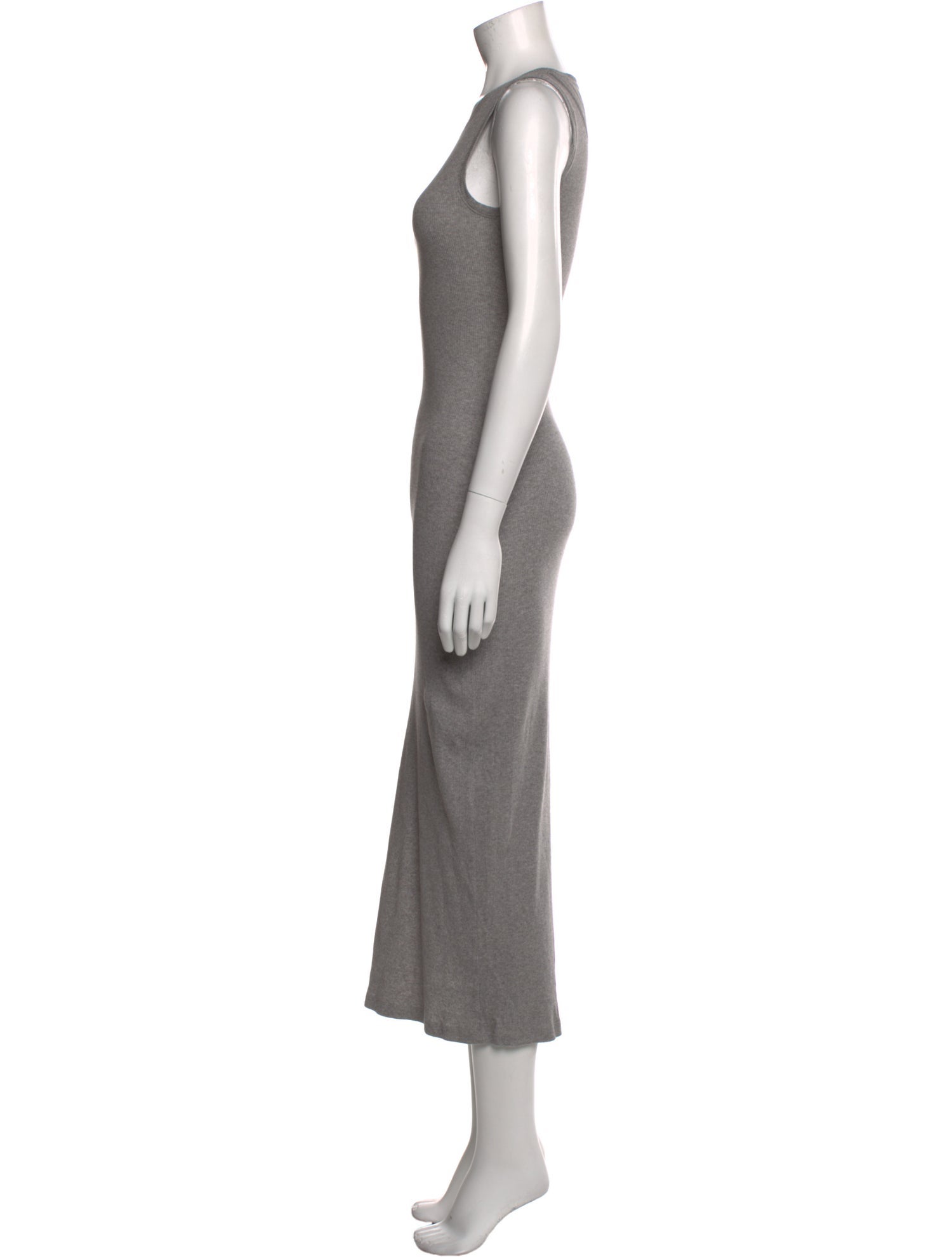 Loewe Scoop Neck Long Dress