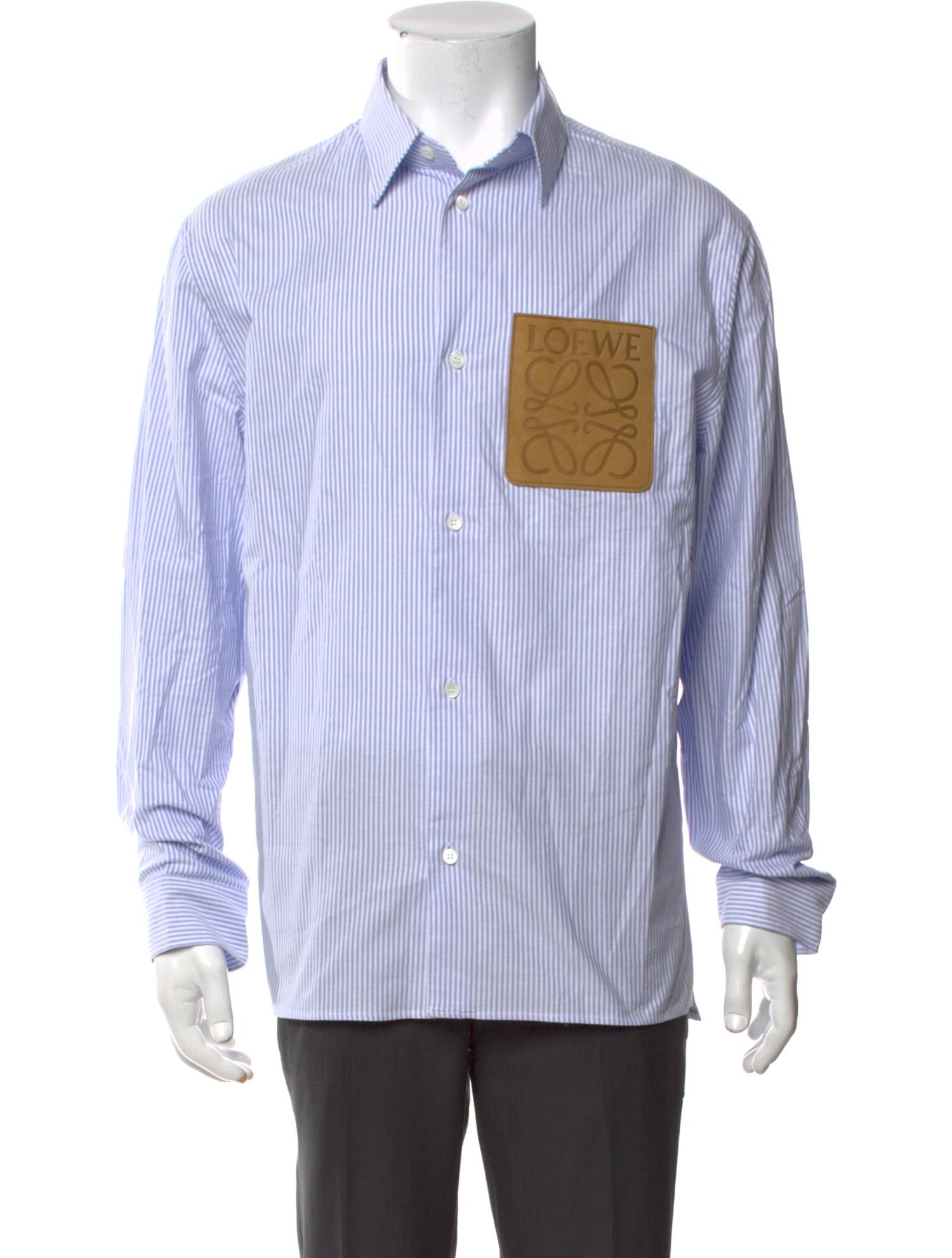 Loewe Signature Logo Striped Shirt