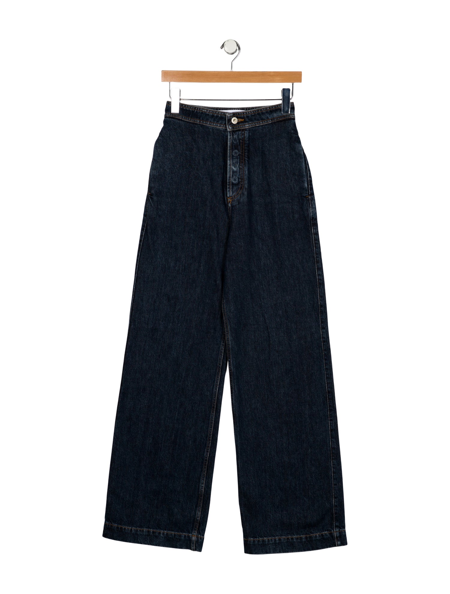 Loewe High-Rise Wide Leg Jeans