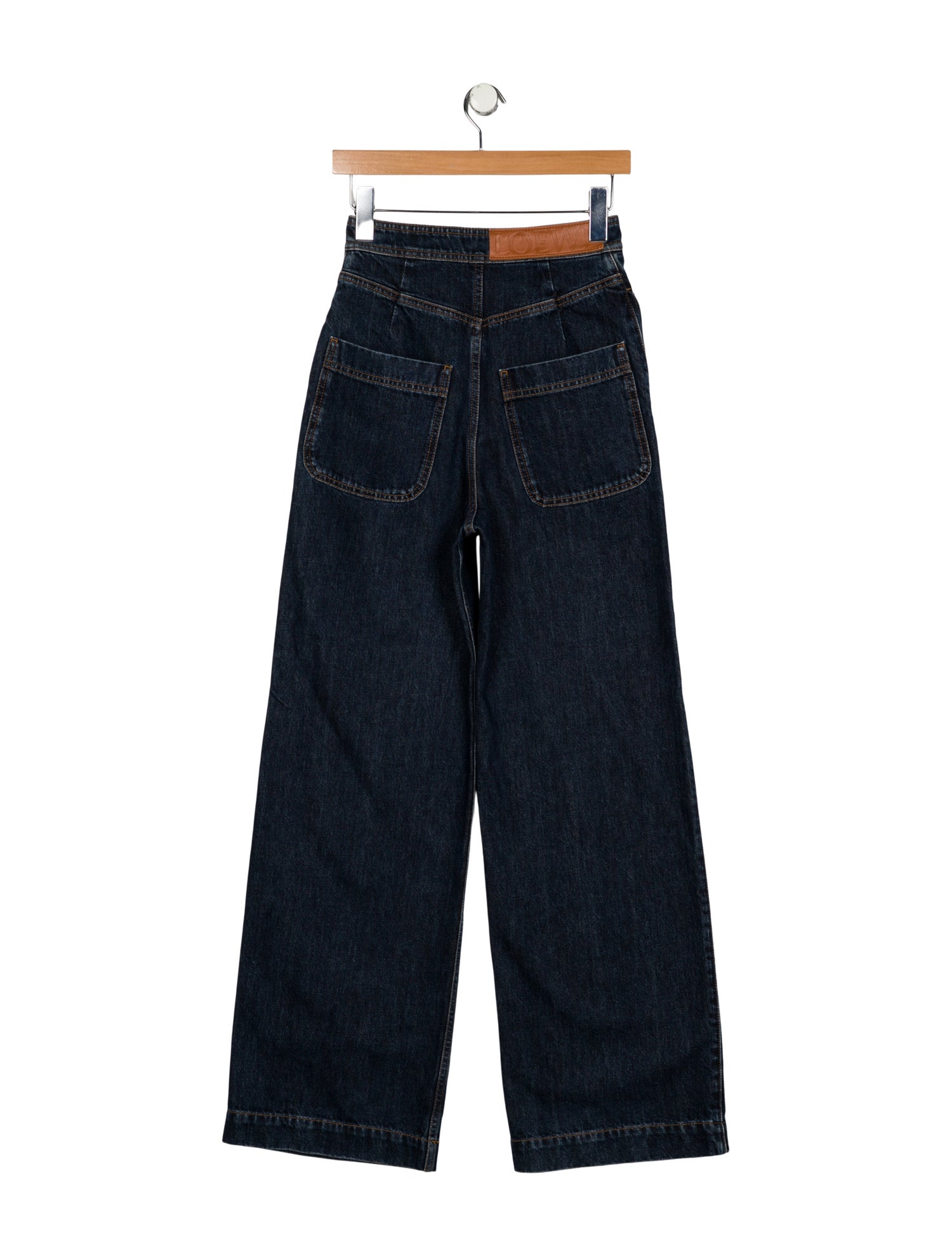 Loewe High-Rise Wide Leg Jeans