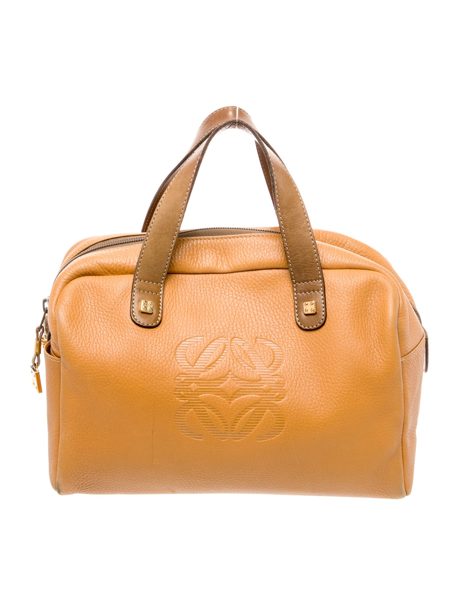Loewe Leather Top Handle Bag