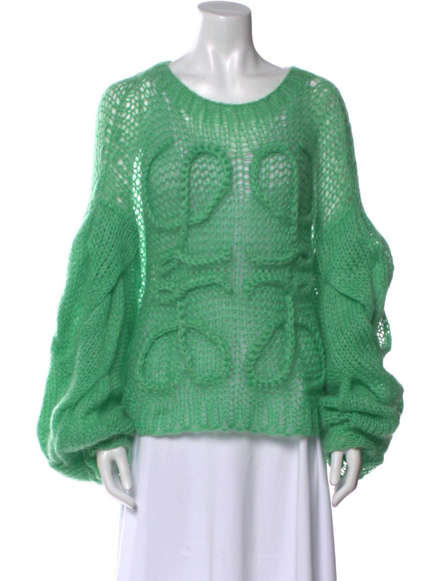 Loewe Mohair Printed Sweater