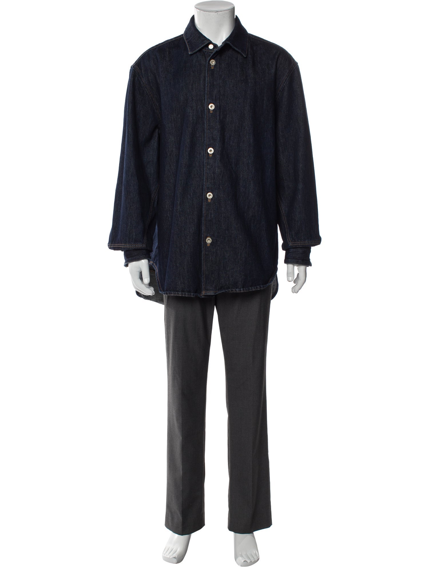 Loewe Signature Logo Overcoat