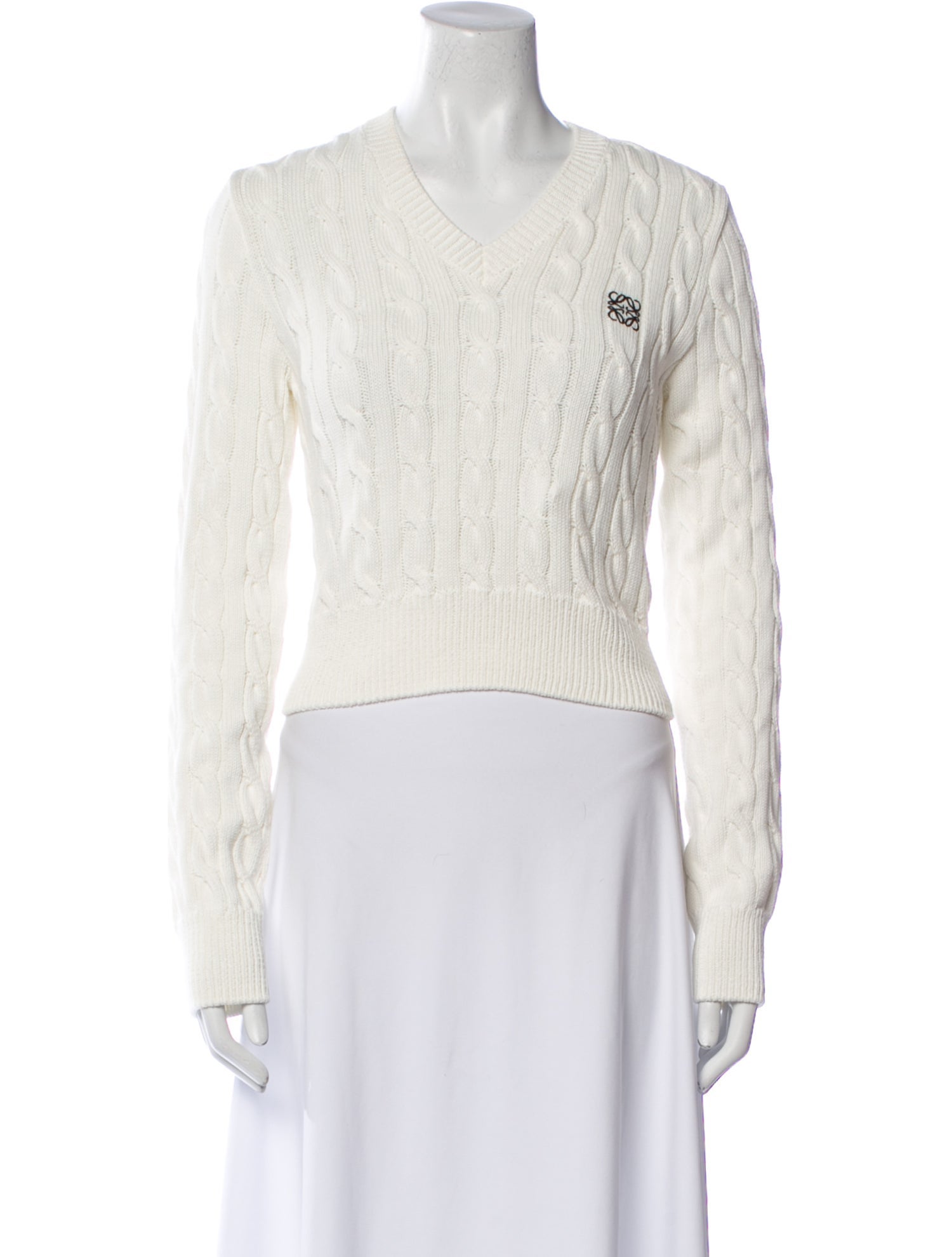 Loewe Wool V-Neck Sweater