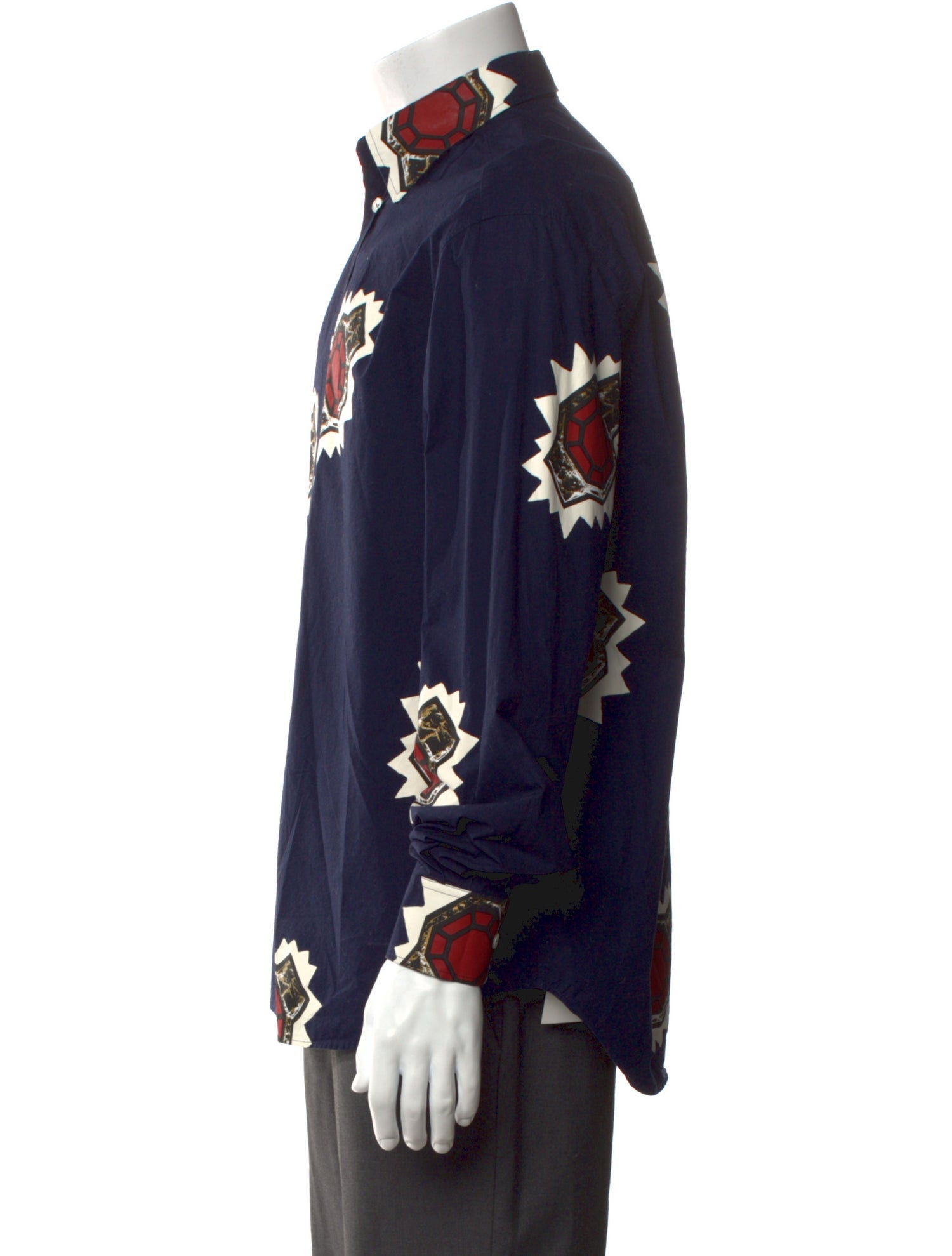 Loewe 2021 x Joe Brainard Ring Print Shirt