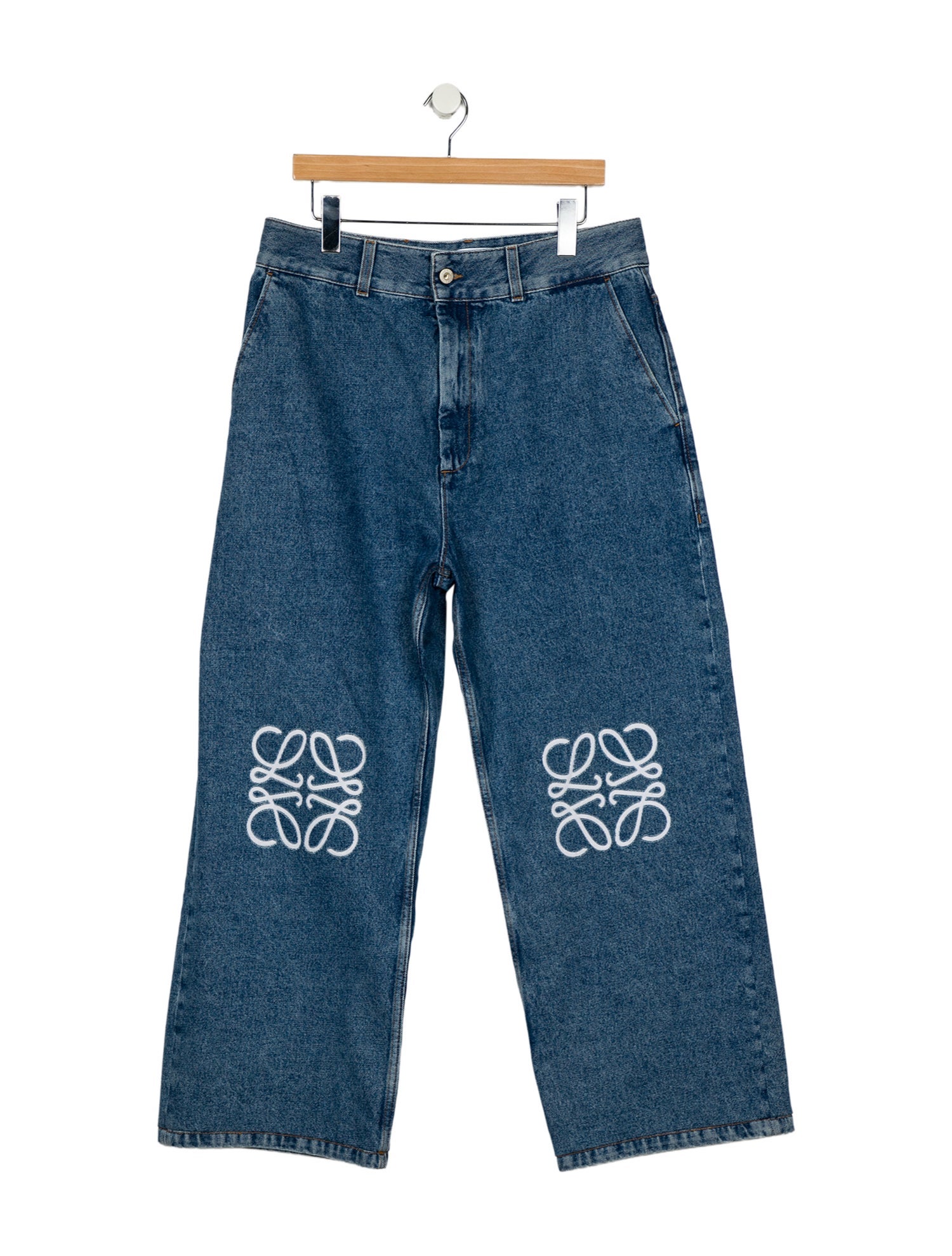 Loewe High-Rise Wide Leg Jeans