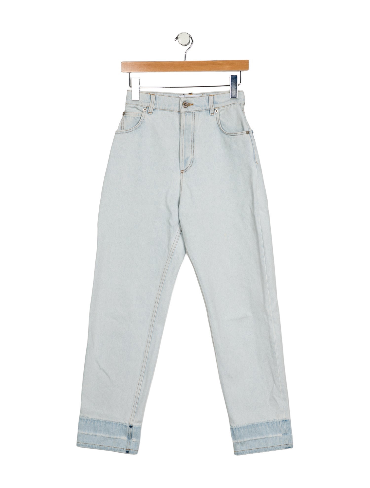 Loewe High-Rise Wide Leg Jeans