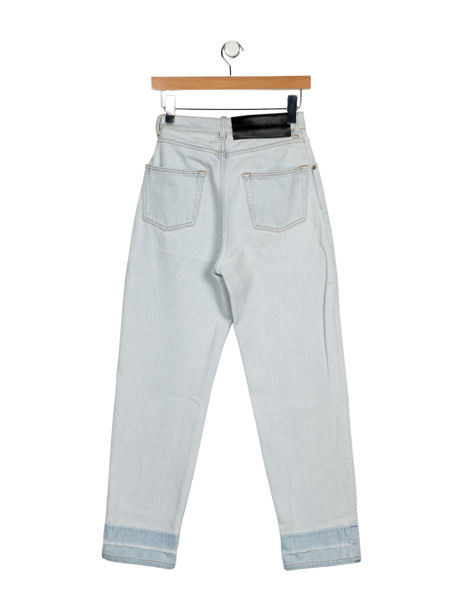 Loewe High-Rise Wide Leg Jeans