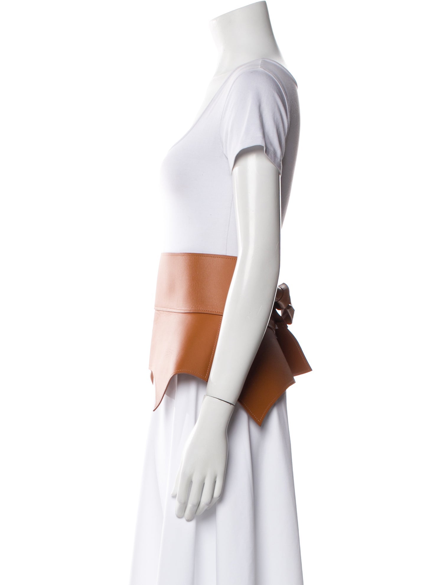 Loewe Wide Leather Waist Belt