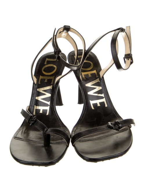Loewe Leather Slingback Pumps