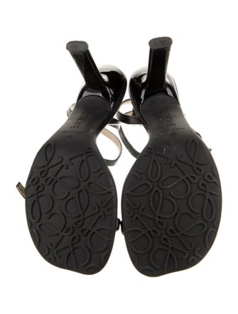 Loewe Leather Slingback Pumps