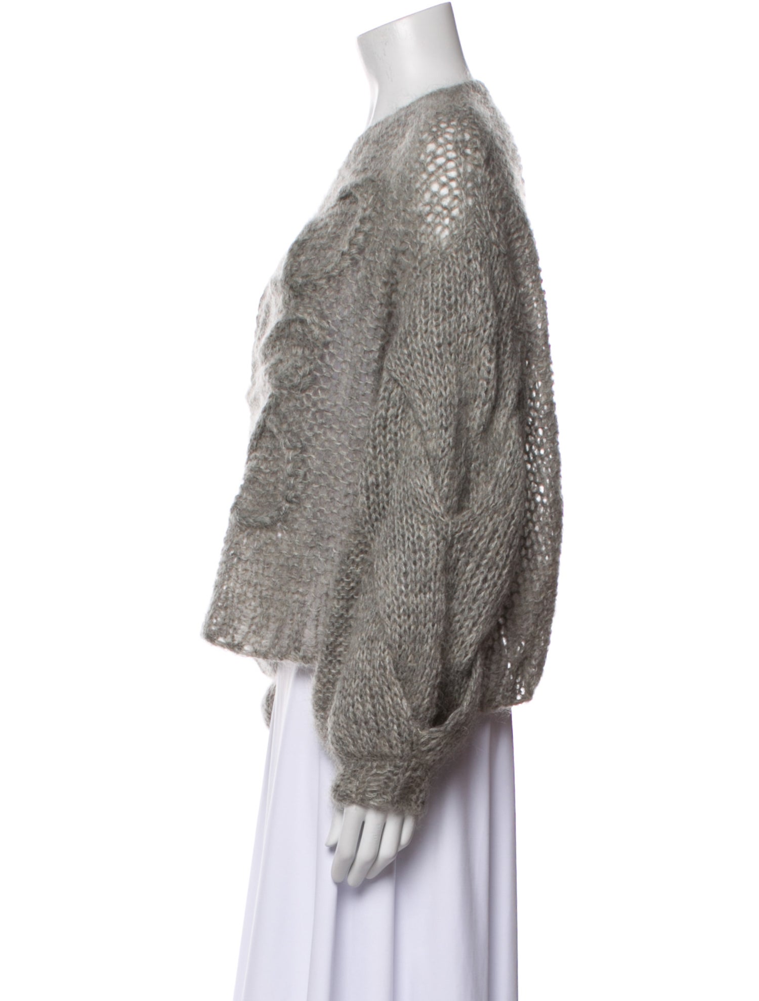 Loewe Mohair Bateau Neckline Sweater